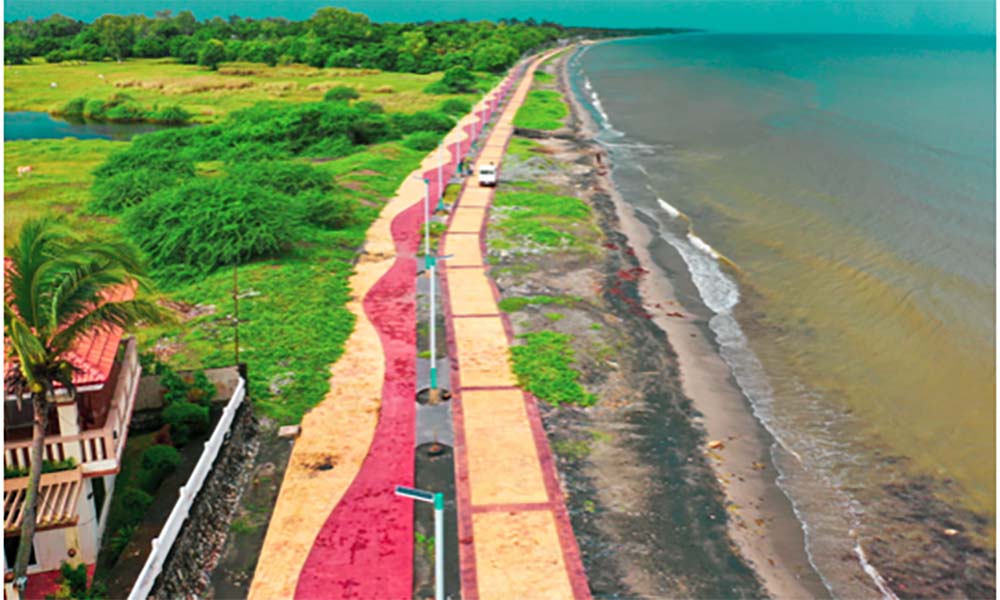 DPWH completes 1.3 Km boardwalk in San Fabian beach