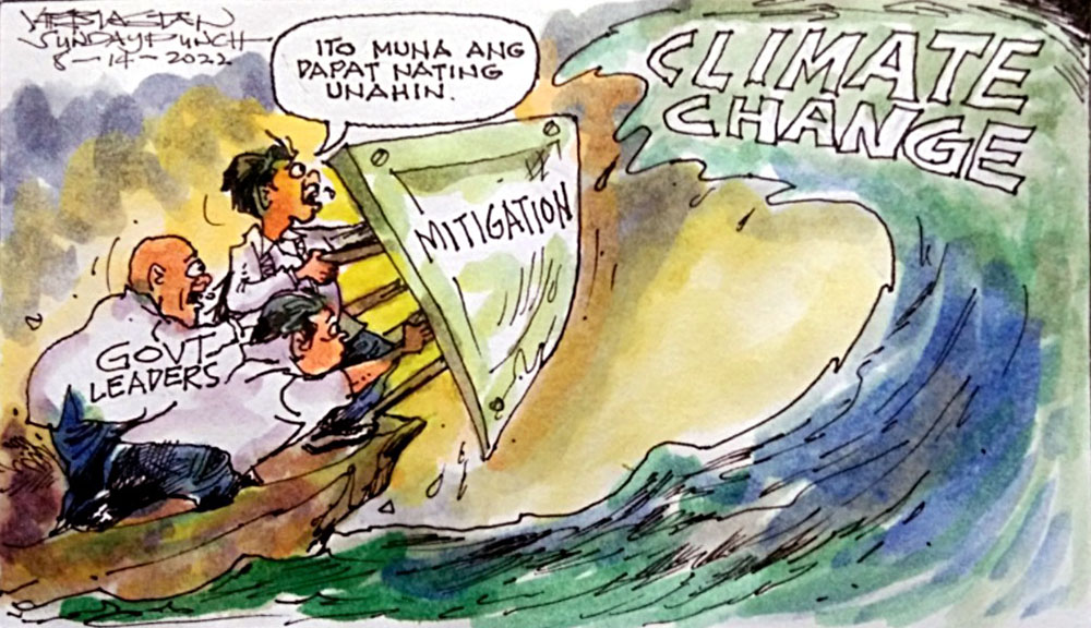 Negative impact of climate change