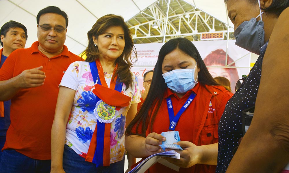 DSWD’S FINANCIAL AID FOR MANAOAG