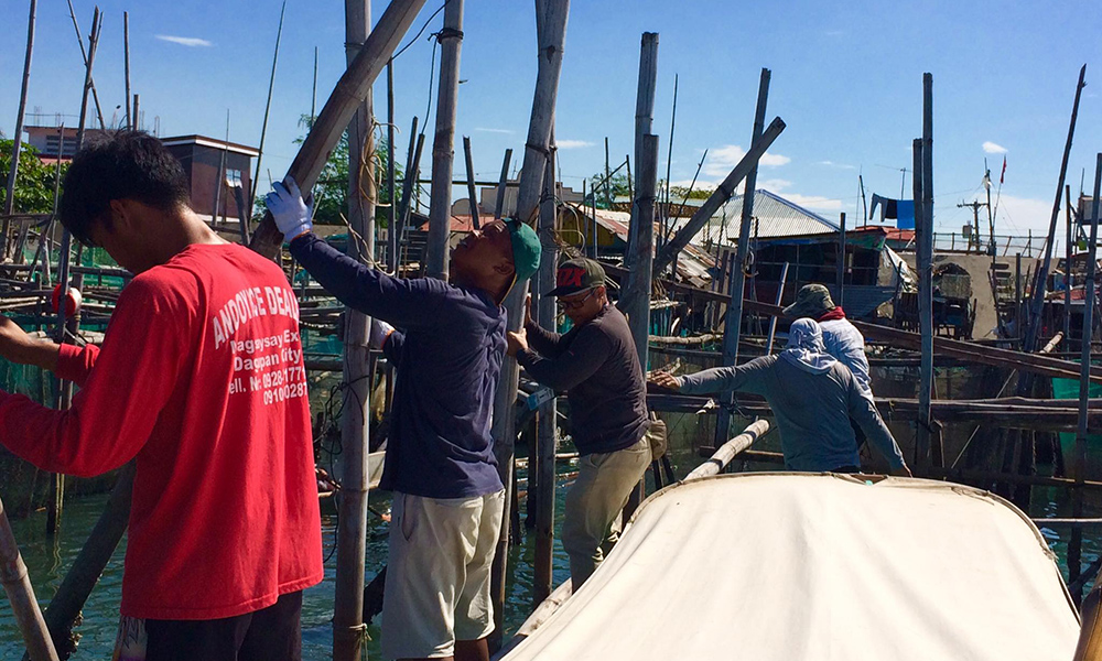 TF Bantay Ilog continues dismantling of illegal fish pens