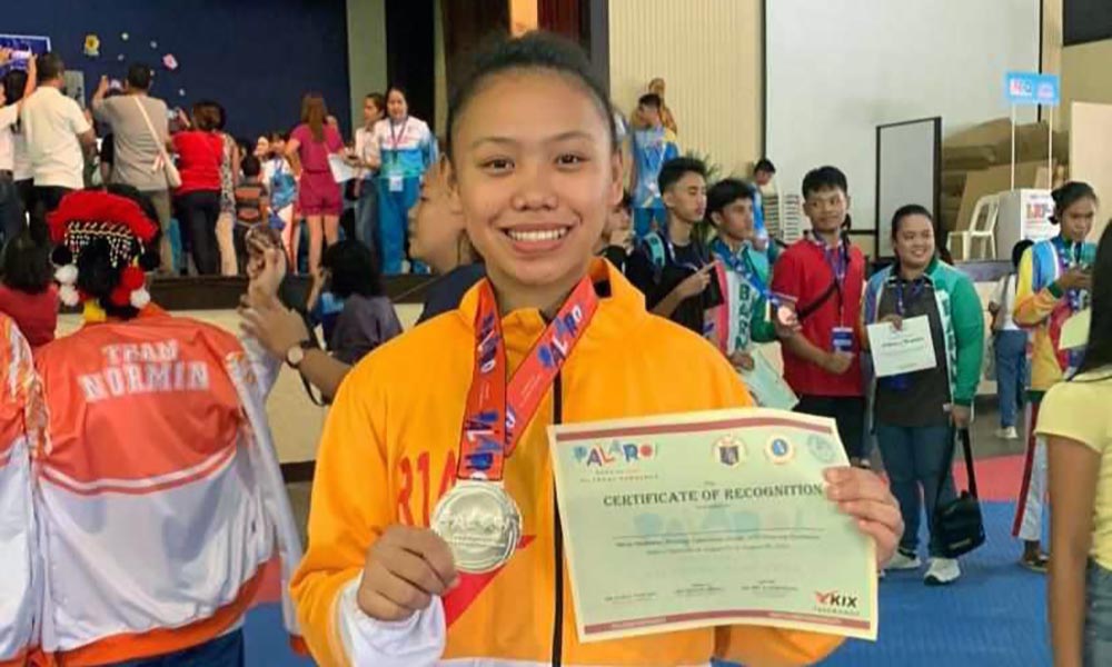DCNHS Taekwondo jin grabs silver in Palarong Pambansa