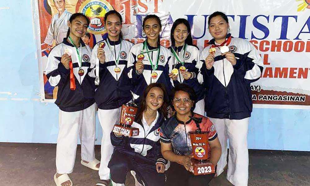 San Carlos City Karate Club triumphs in Bautista tourney