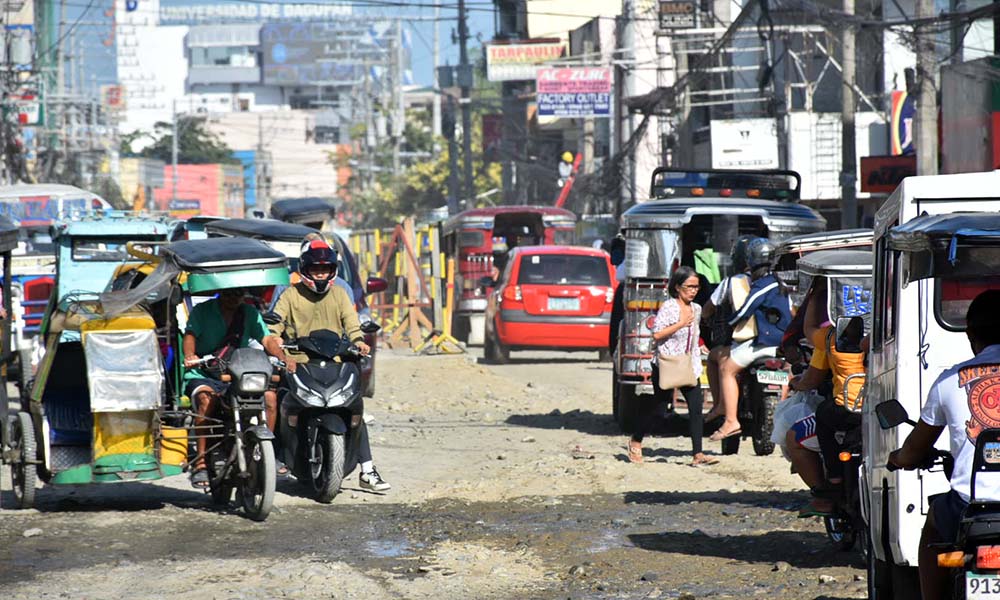 Arellano Street temporarily reopened for two-way traffic.