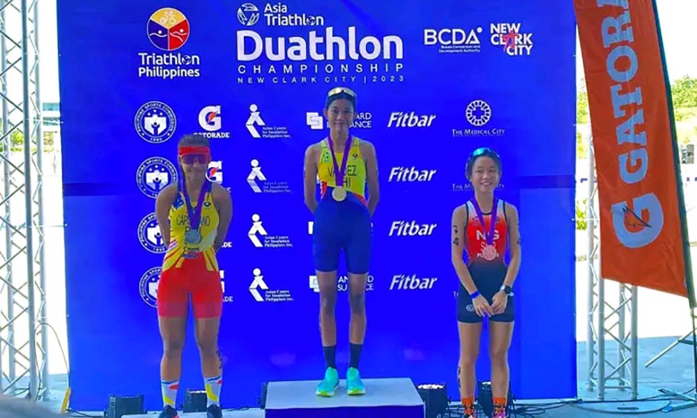 Asingan triathlete defends title in 2023 Asia Duathlon Championships