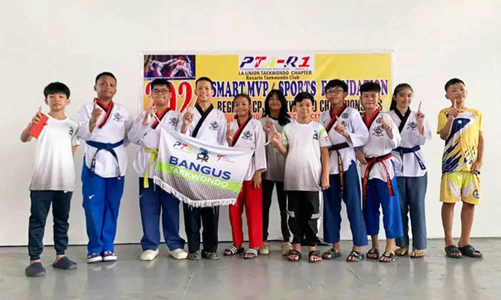 Bangus Taekwondo Club shines in regional tilt