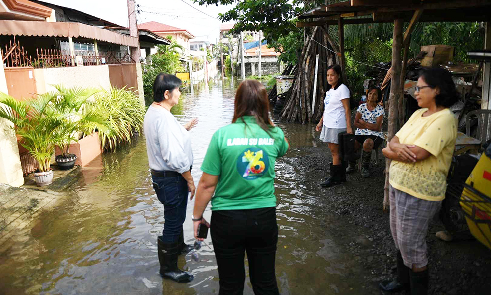 BAHA SA SESAME ST., BRGY. TAPUAC, ININSPEKSYON, GINAWAN NG SOLUSYON