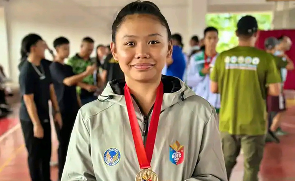 Dagupeña taekwondo jin bags gold in National ROTC Games