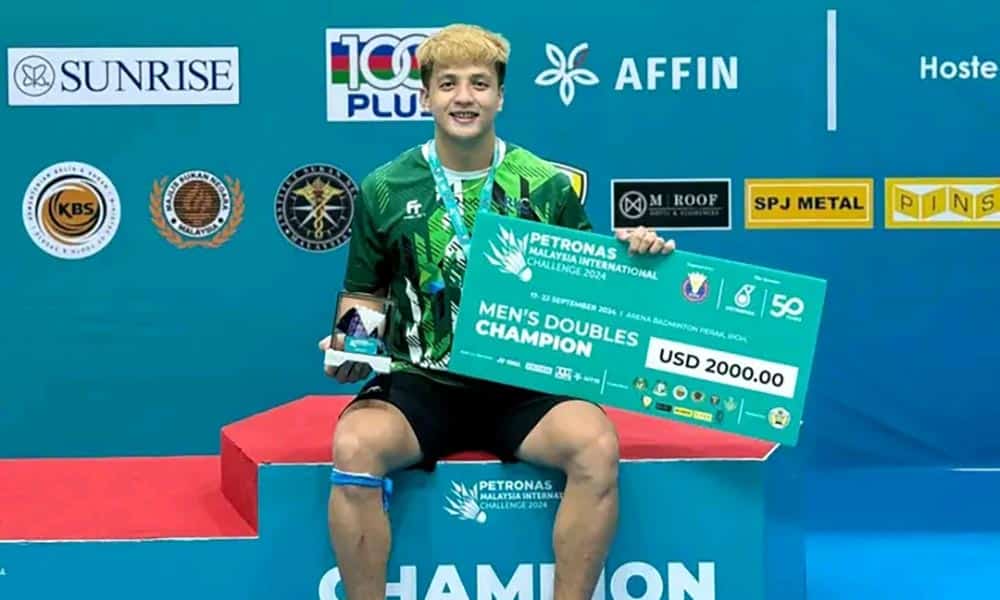 San Jacinto’s Villabrille triumphs in Malaysia Badminton tilt