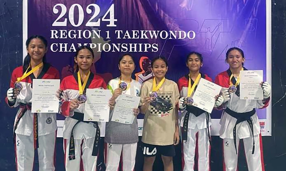 Dagupeño jins shine in reg’l taekwondo championship