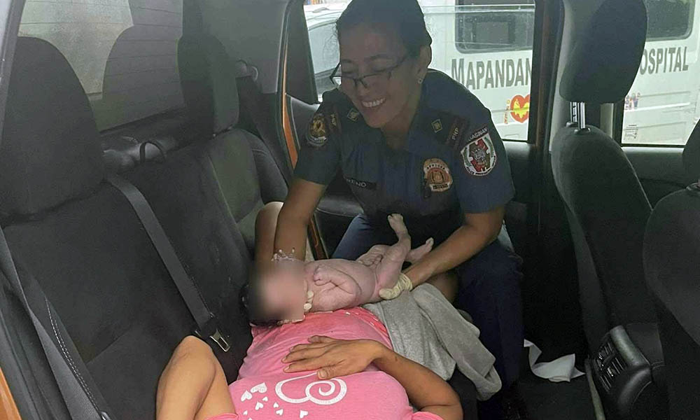 San Jacinto lady cop assists in emergency childbirth