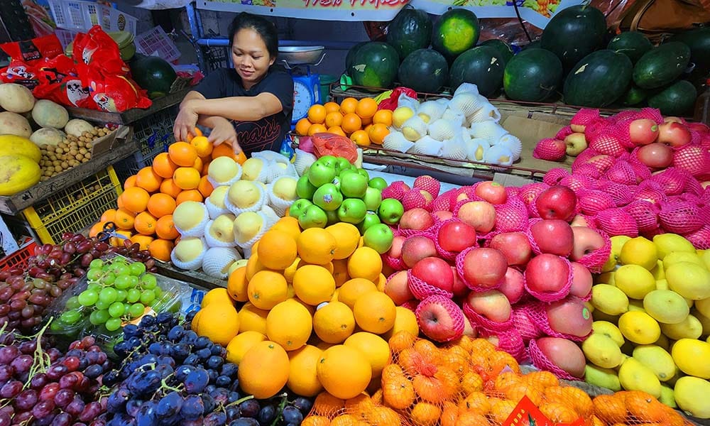 ROUND FRUITS FOR GOOD LUCK