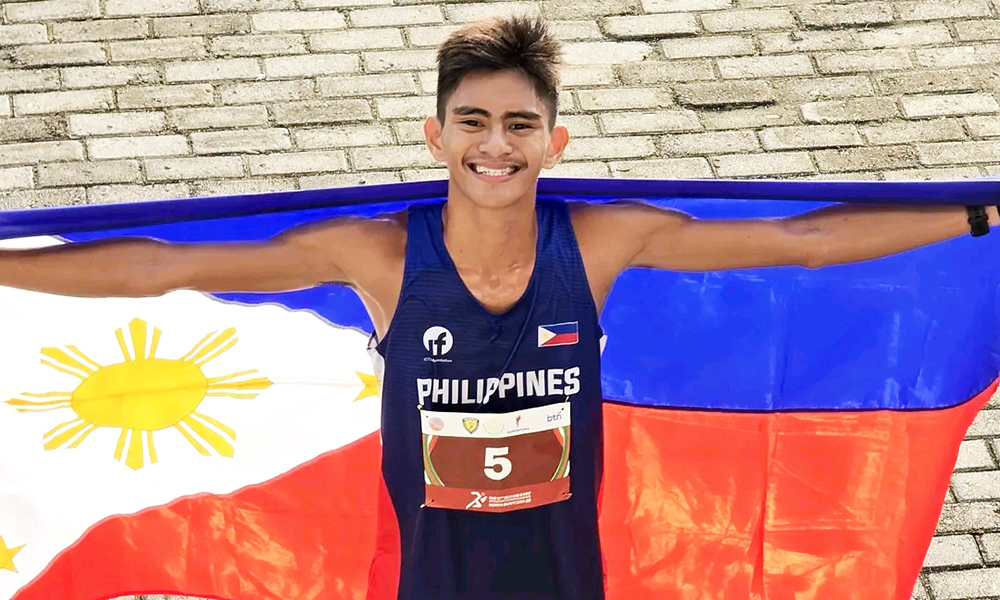 Lingayen student captures gold in SEA Athletics Championship