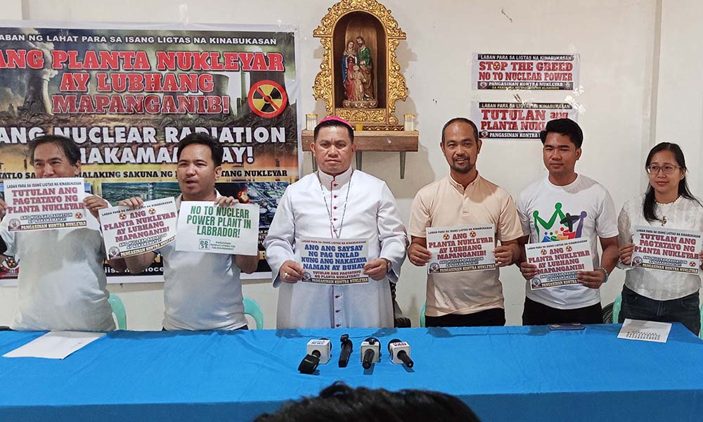 AGAINST NUCLEAR POWER PLANT